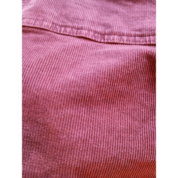 American Eagle Raspberry Stretch Corduroy Skirt‎ Sz. 6 Versatile On Trend Preppy - Picture 7 of 9